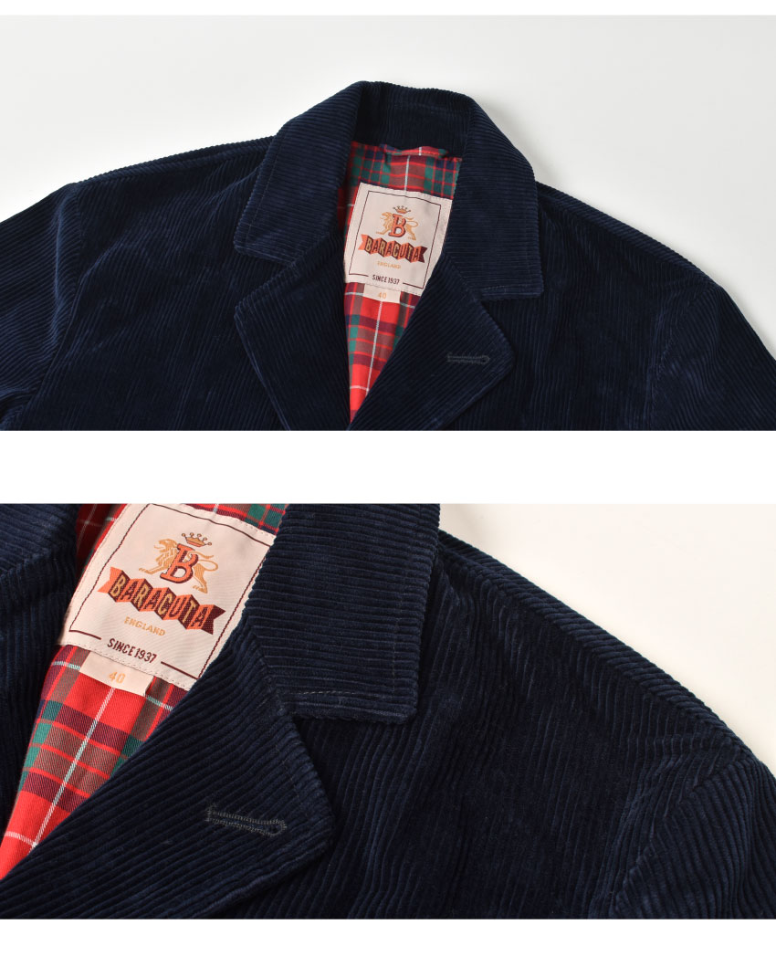 CORD BLAZER BRBLZ0019 メンズ ウェア コート 羽織 上着 ポケット イギリス 英国 上品 おしゃれ ブランド トラッド カジュアル シンプル キレカジ チェック