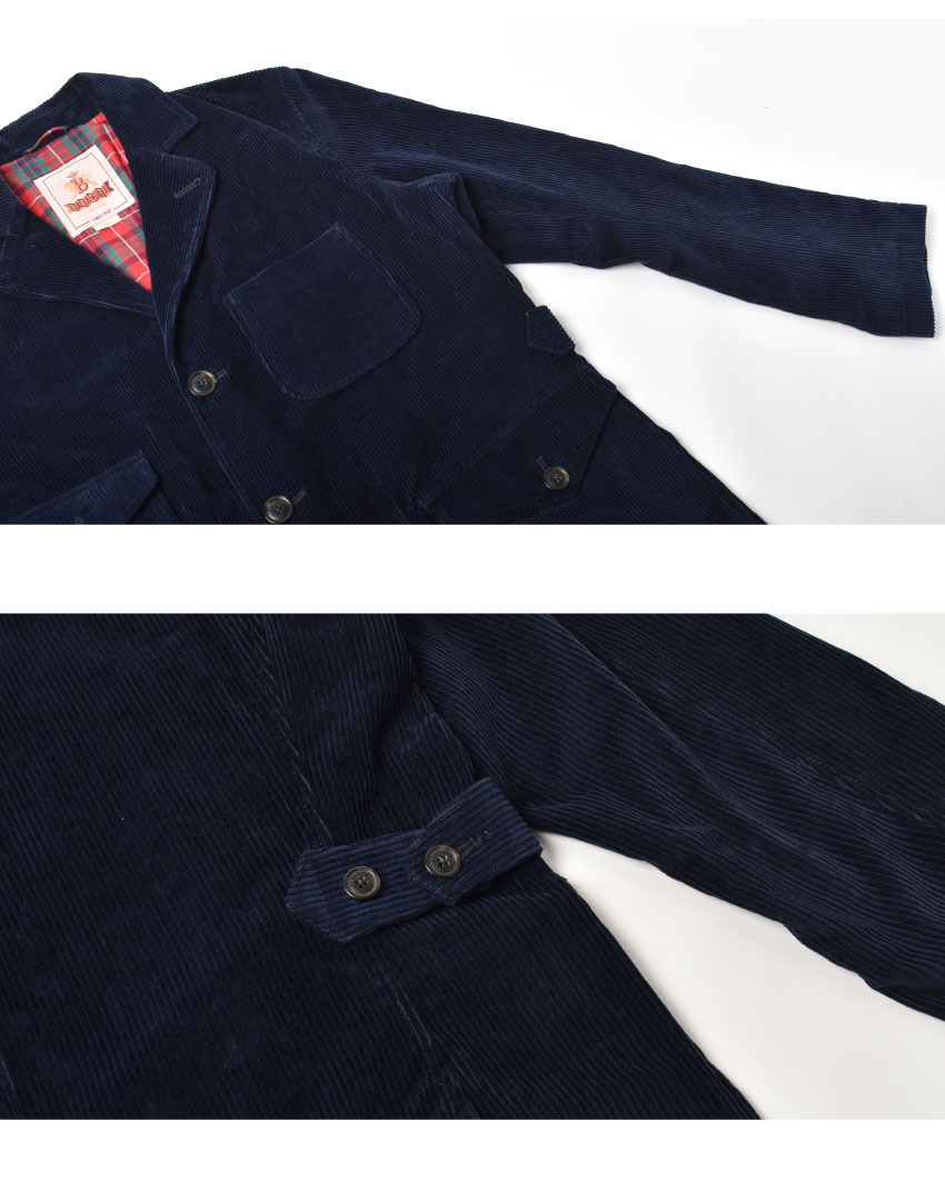 CORD BLAZER BRBLZ0019 メンズ ウェア コート 羽織 上着 ポケット イギリス 英国 上品 おしゃれ ブランド トラッド カジュアル シンプル キレカジ チェック