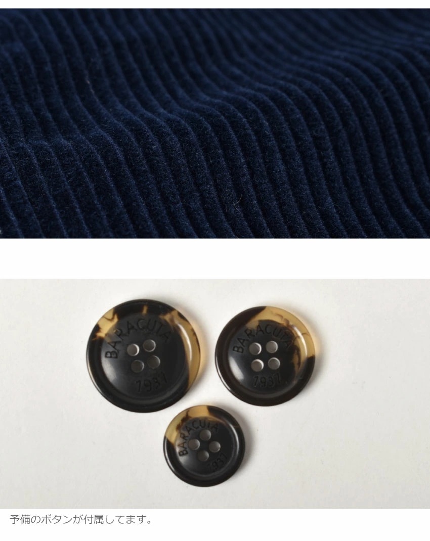 CORD BLAZER BRBLZ0019 メンズ ウェア コート 羽織 上着 ポケット イギリス 英国 上品 おしゃれ ブランド トラッド カジュアル シンプル キレカジ チェック