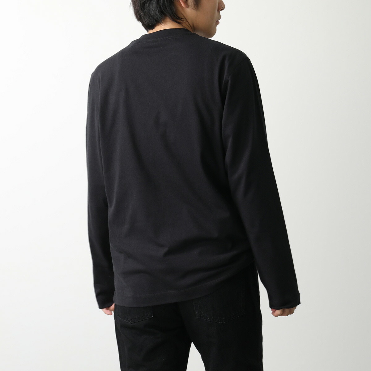 バーバリー 長袖Tシャツ カットソー ロンT クルーネック TBロゴ SP 黒 burberry TB ロンT BURBERRY - バーバリー Tシャツ カットソー ロンT