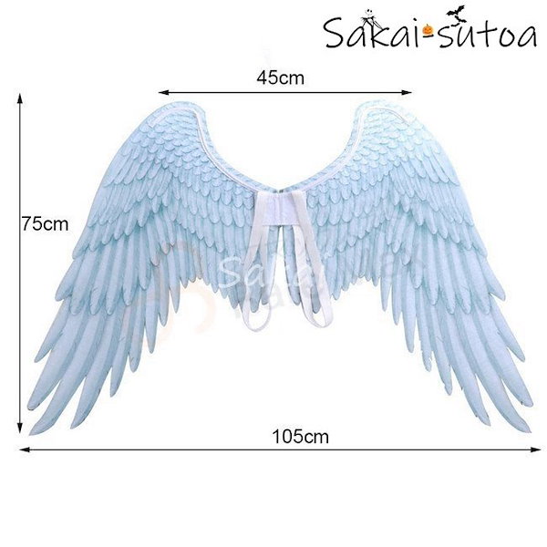 Qoo10] 天使 翼 3D天使の羽 コスプレ小道具