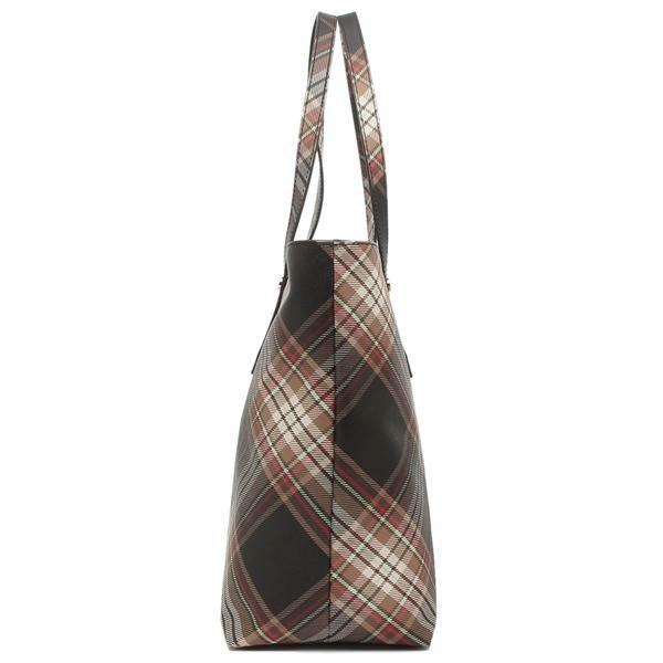 トートバッグ ダービー ショッパー ブラウン ブラック レディース VIVIENNE WESTWOOD 4205007DW S001K D101 トートバッグ ダービー ショッパー ブラウン ブラック レディース VIVIENNE WESTWOOD 4205007DW S001K D101