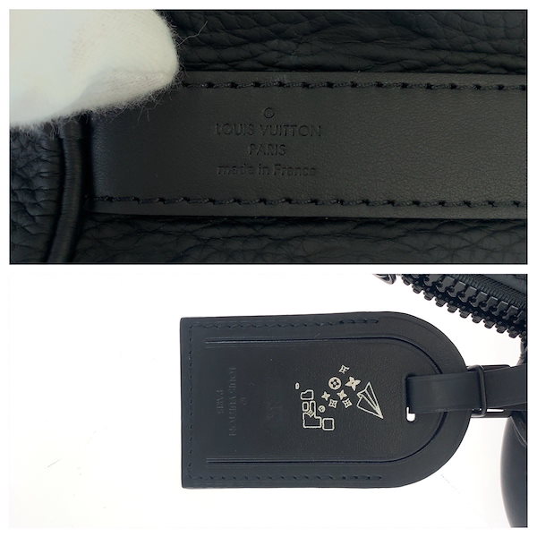 Qoo10] Louis Vuitton 美品 モノグラム トリヨンレザー キーポ