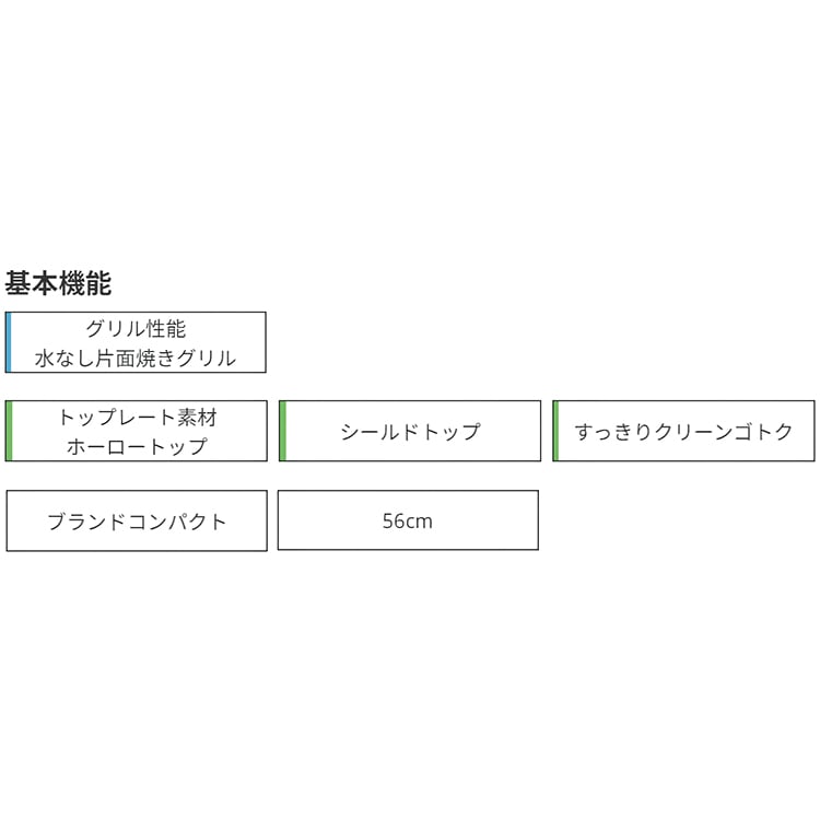テーブルコンロ コンパクト 都市ガス 2口ガスコンロ ニュートラルグレー 水なし片面焼き56cm幅 右強火力 PA-S76B-R-13A テーブルコンロ コンパクト 都市ガス 2口ガスコンロ ニュートラルグレー 水なし片面焼き56cm幅 右強火力 PA-S76B-R-13A