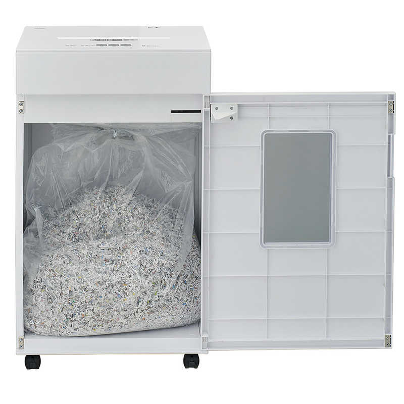 ナカバヤシ パーソナルシュレッダ ダストレス(マイクロカット) ホワイト NSE-DLM01W ナカバヤシ パーソナルシュレッダ ダストレス(マイクロカット) ホワイト NSE-DLM01W