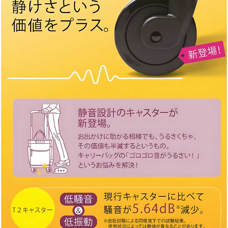 スワニー　D-576 ユベーロ3 お買い物キャリー 日帰り～1泊 ブラック　57694