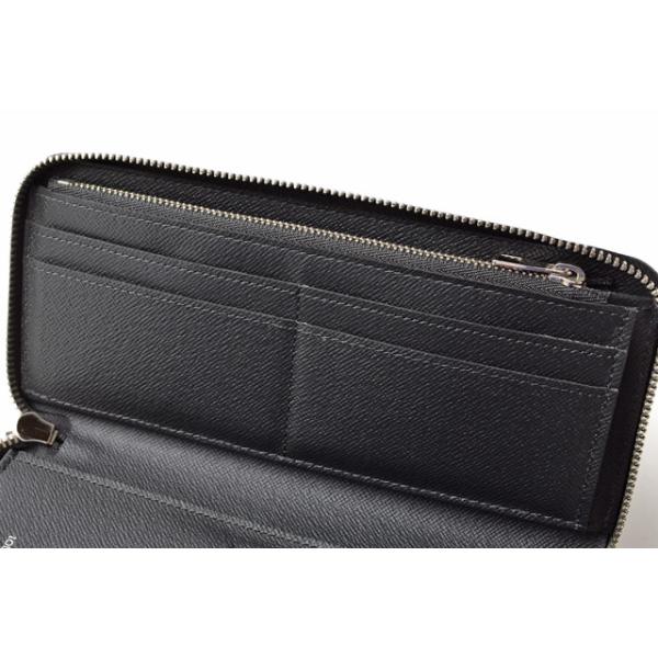 中古 財布 LOUIS VUITTON 長財布/ジッピーウォレット ヴェルティカル タイガ ブラック/ブルー M30569 中古 財布 LOUIS VUITTON 長財布/ジッピーウォレット ヴェルティカル タイガ ブラック/ブルー M30569