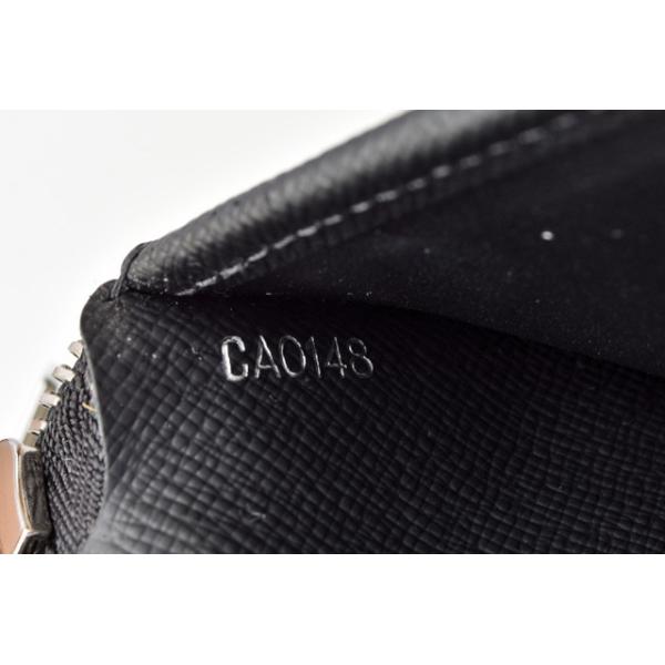 中古 財布 LOUIS VUITTON 長財布/ジッピーウォレット ヴェルティカル タイガ ブラック/ブルー M30569 中古 財布 LOUIS VUITTON 長財布/ジッピーウォレット ヴェルティカル タイガ ブラック/ブルー M30569