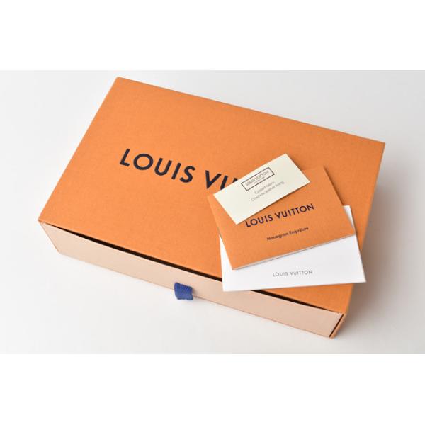 中古 財布 LOUIS VUITTON 長財布/ジッピーウォレット ヴェルティカル タイガ ブラック/ブルー M30569 中古 財布 LOUIS VUITTON 長財布/ジッピーウォレット ヴェルティカル タイガ ブラック/ブルー M30569