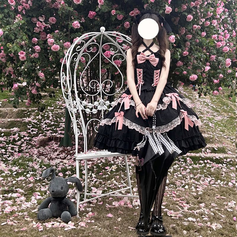 二次元 ロリータ ワンピース かわいい オリジナルデザイン日系 ロリータ 洋装jskキャミソールワンピース 二次元 ロリータ ワンピース かわいい オリジナルデザイン日系 ロリータ 洋装jskキャミソールワンピース