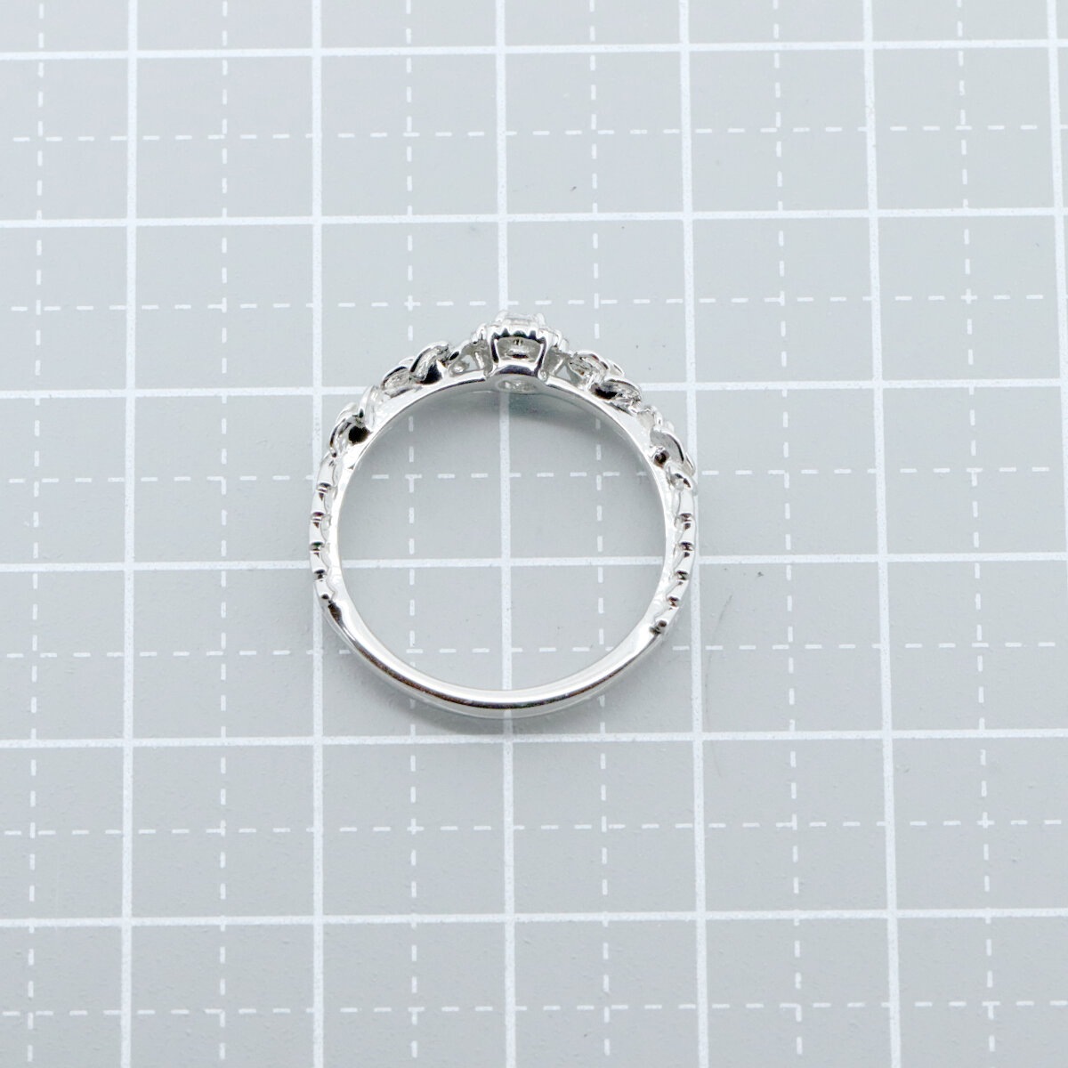 GSTV ダイヤモンド リング 指輪 0.18ct 13号 Pt999(プラチナ) 質屋出品 GSTV ダイヤモンド リング 指輪 0.18ct 13号 Pt999(プラチナ) 質屋出品