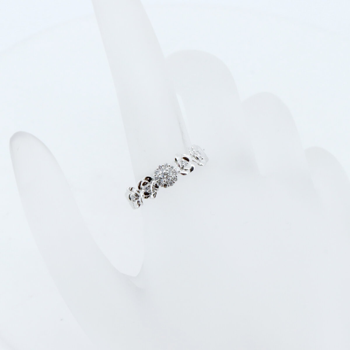 GSTV ダイヤモンド リング 指輪 0.18ct 13号 Pt999(プラチナ) 質屋出品 GSTV ダイヤモンド リング 指輪 0.18ct 13号 Pt999(プラチナ) 質屋出品