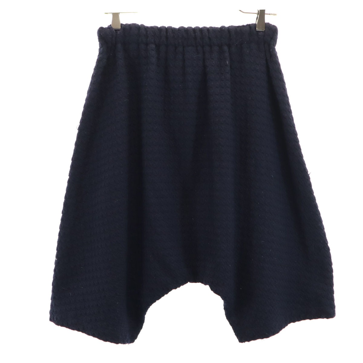 Comme des Garcons Comme des Garcons コムデギャルソンコムデギャルソン 2008年 日本製 ニット サルエルパンツ S ネイビー メンズ 古着 Comme des Garcons Comme des Garcons コムデギャルソンコムデギャルソン 2008年 日本製 ニット サルエルパンツ S ネイビー メンズ 古着