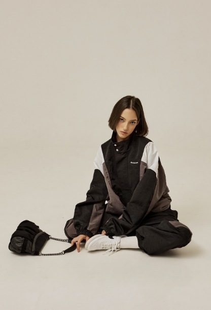 threetimes24FW Ford trousers トレーニングパンツ 男女兼用