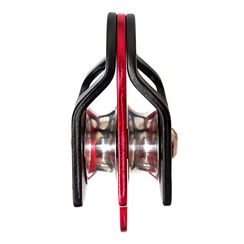 色：2個セット GM CLIMBING 40kN マイクロダブルプーリー CE UIAA認証 ボール