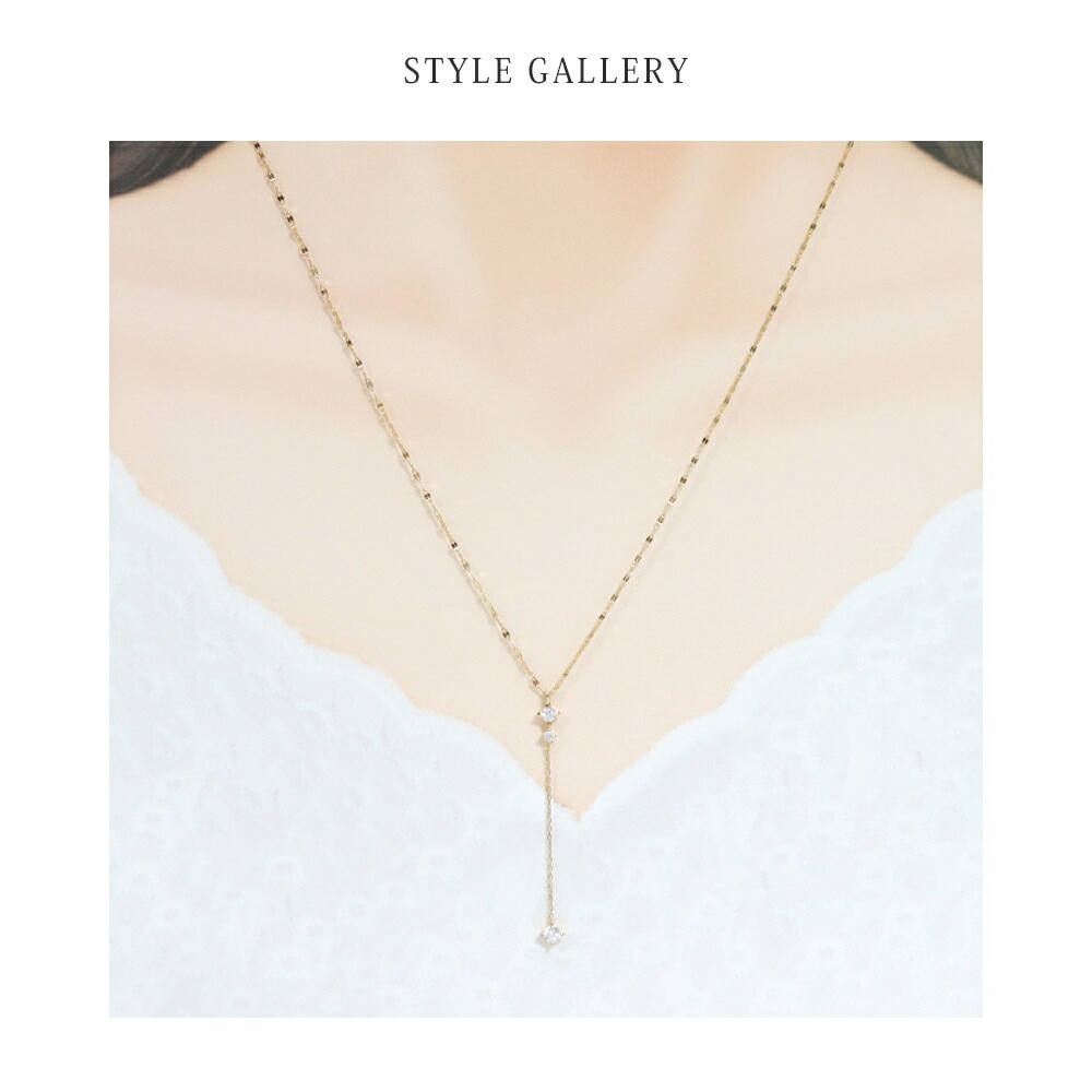 ネックレス レディース 2way ロングモチーフ ネックレス シルバー 祝い