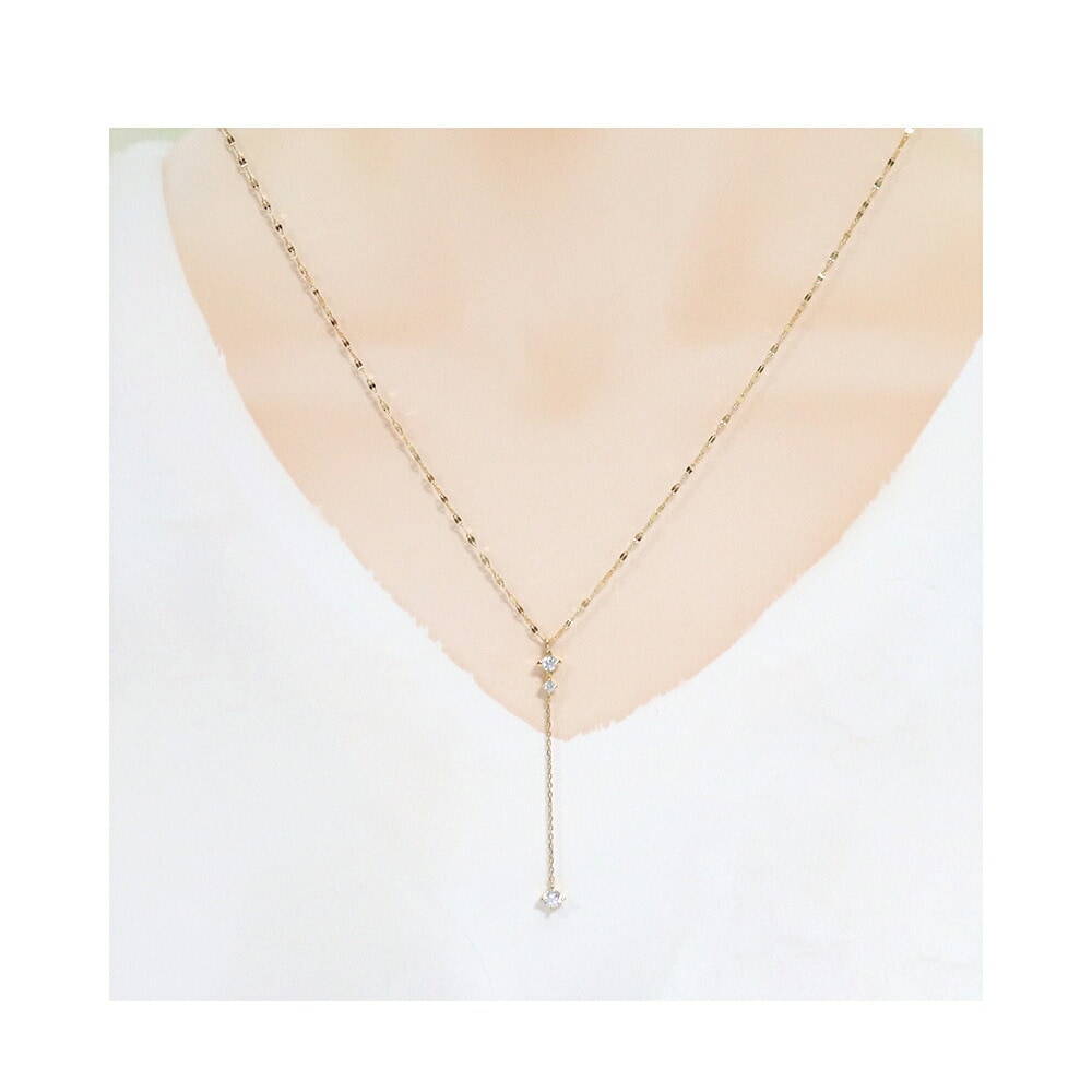 ネックレス レディース 2way ロングモチーフ ネックレス シルバー 祝い