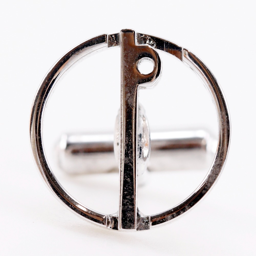 タイタックセット dロゴ カフス 金属製 シルバー メンズ 中古品 タイタックセット dロゴ カフス 金属製 シルバー メンズ 中古品