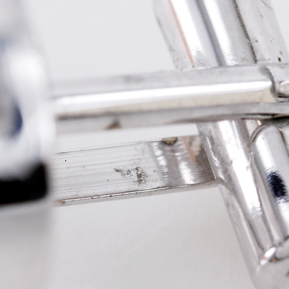 タイタックセット dロゴ カフス 金属製 シルバー メンズ 中古品 タイタックセット dロゴ カフス 金属製 シルバー メンズ 中古品