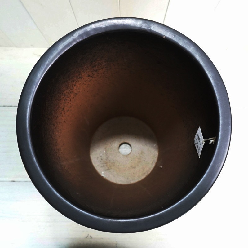人気の贈り物が大集合 10号 30cm L(2色) トールラウンド 陶器鉢