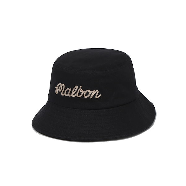 Qoo10] MALBON GOLF バケットベーシックハットブラック