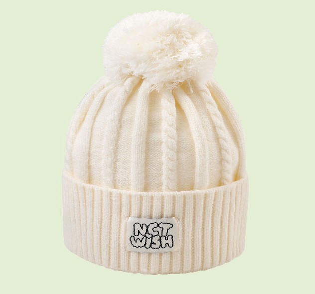 [公式正規品 / NCT WISH x PARIS BAGUETTE] 韓国限定 NCT WISH WHITE BEANIE パリバケット WISH ビーニー NCT パリバケット ホワイトビーニー