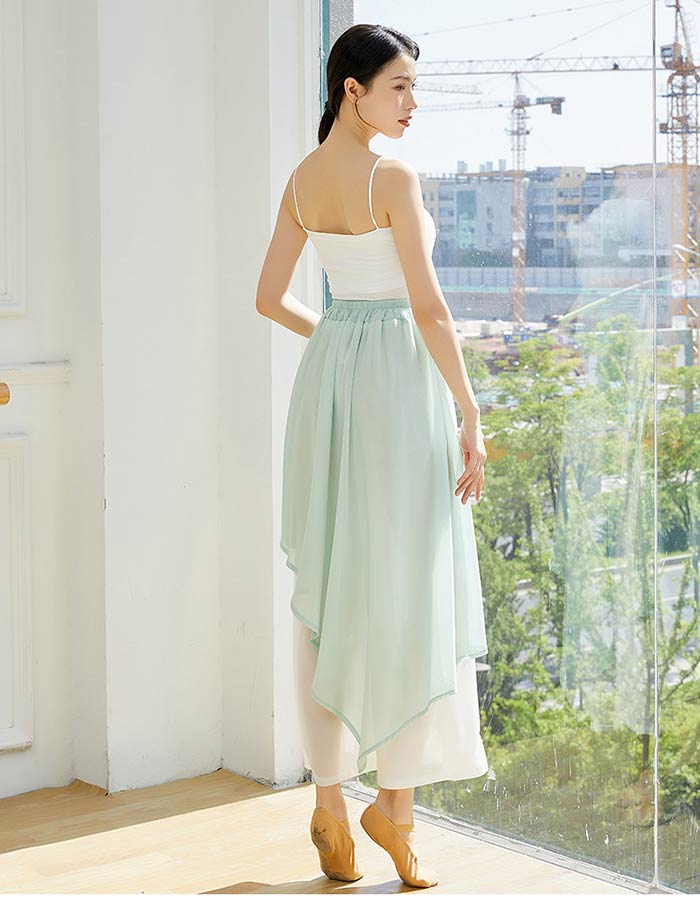 【20点セット】【送料無料】パンツ ダンスパンツ レディース シフォン ワイドパンツ ガウチョパンツ ダンス着