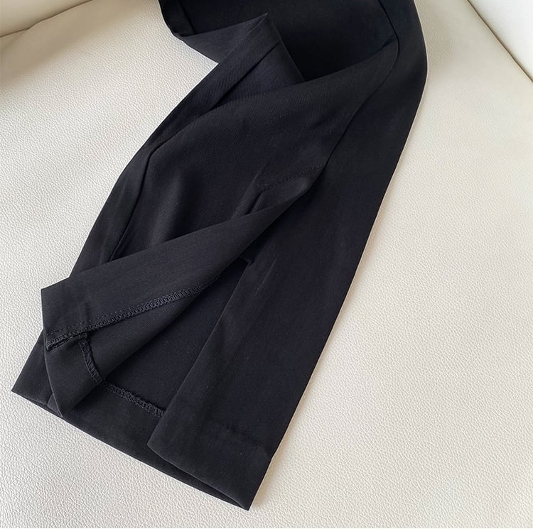 ラフパンツ ボトムス 長ズボン スラックス スウェット スリット ワントーン カジュアル 抜け感 ラフパンツ ボトムス 長ズボン スラックス スウェット スリット ワントーン カジュアル 抜け感