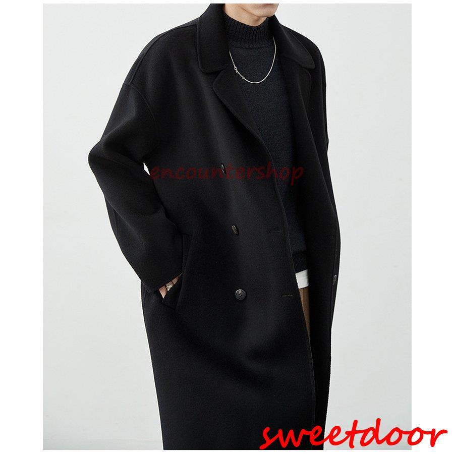 チェスターコート メンズ カシミヤ コート 100％ウール 秋冬 アウター ロングコート きれいめ ビジネス 通勤 普段使い 上品 30代 40代 50代