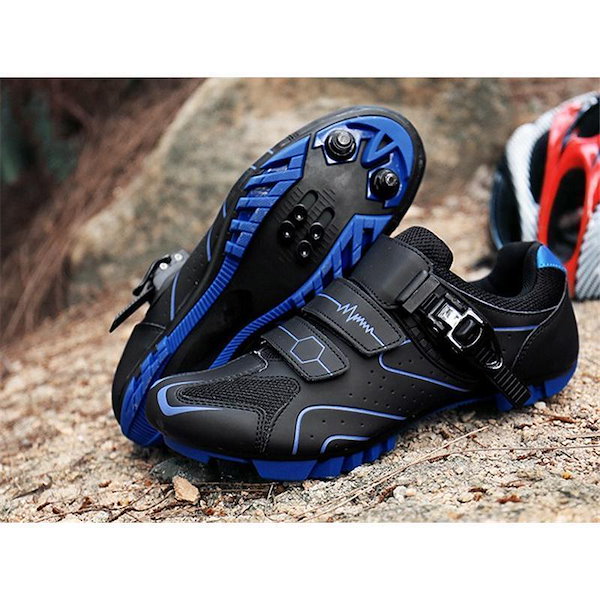 SIDI ビンディングシューズ 青/黒 JR969 シディ SIDI ZETA ビンディングシューズ 3穴 青 EU42 1/2 - メルカリ