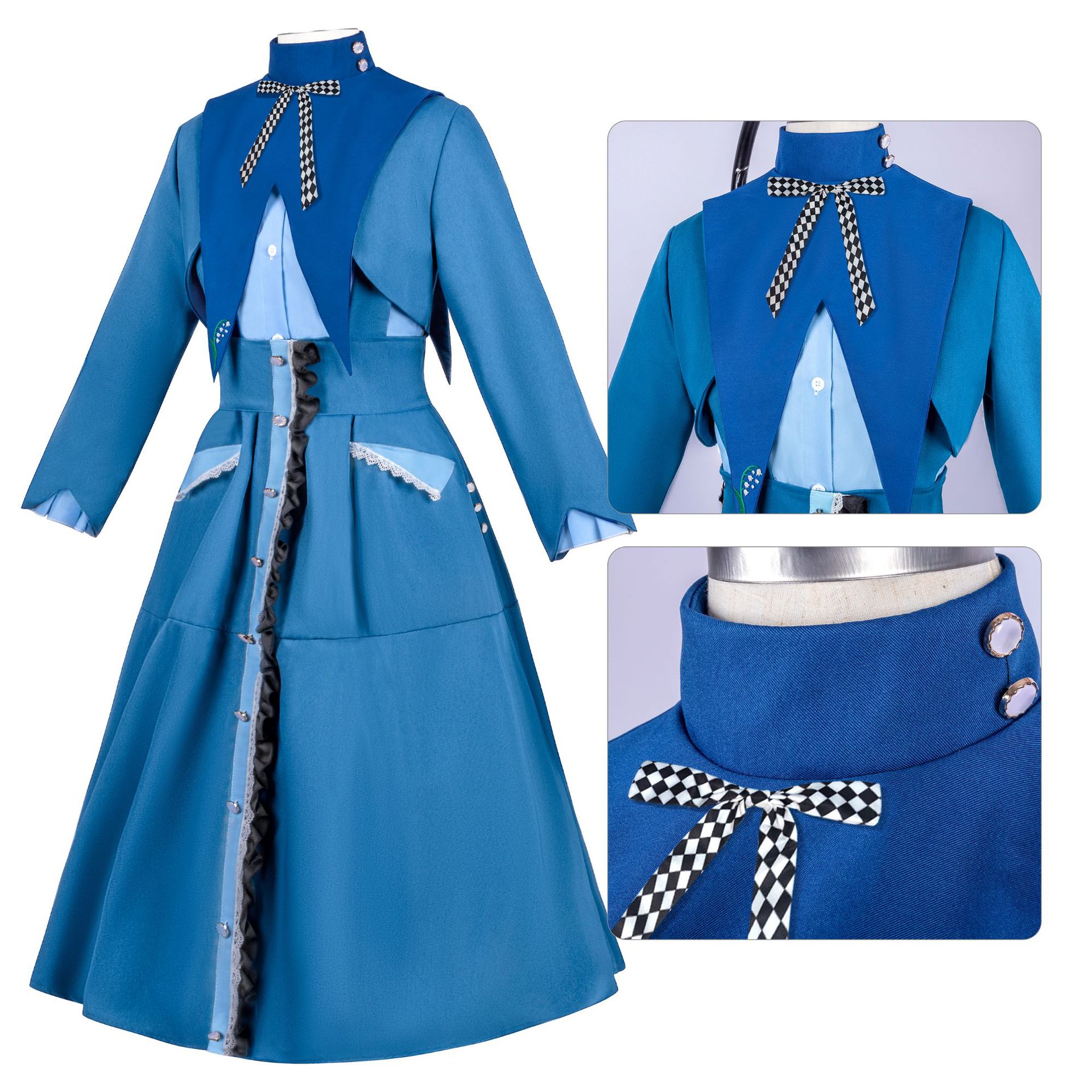 Futorに戻る1999 Cos Cos 2dアニメーション衣類女性ソネットコスプレスカート