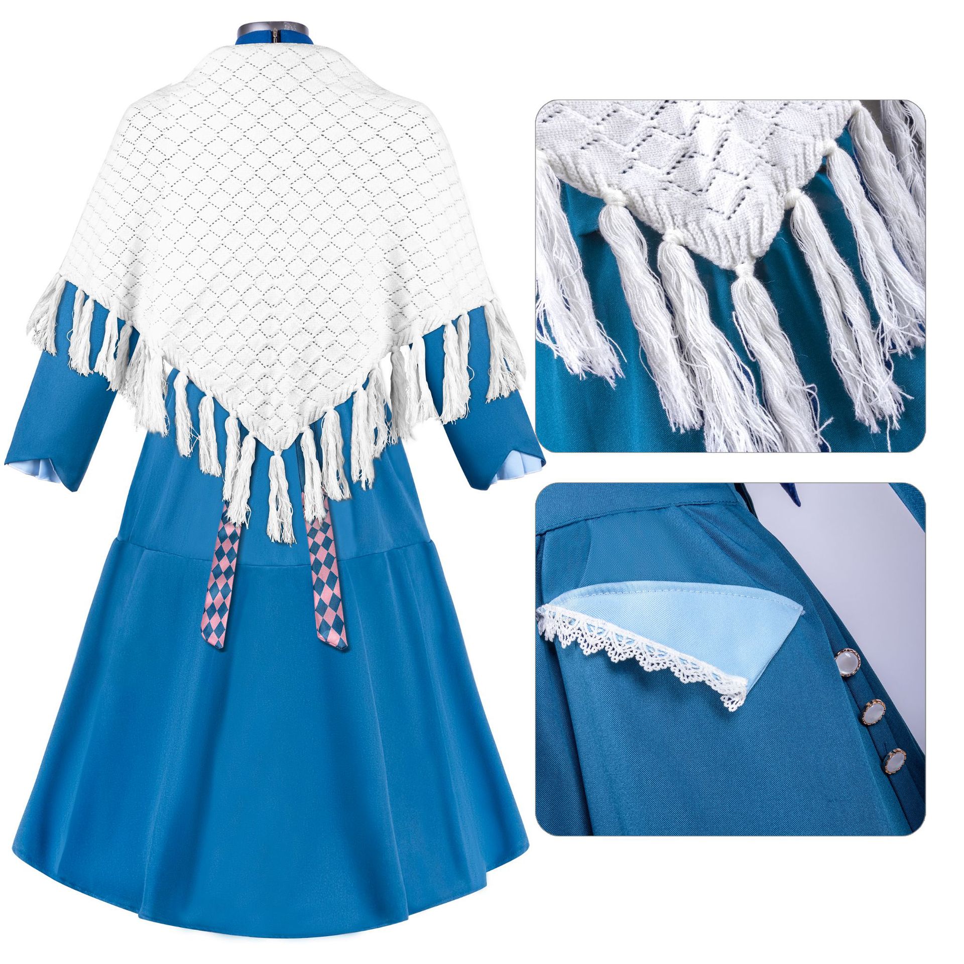 Futorに戻る1999 Cos Cos 2dアニメーション衣類女性ソネットコスプレスカート