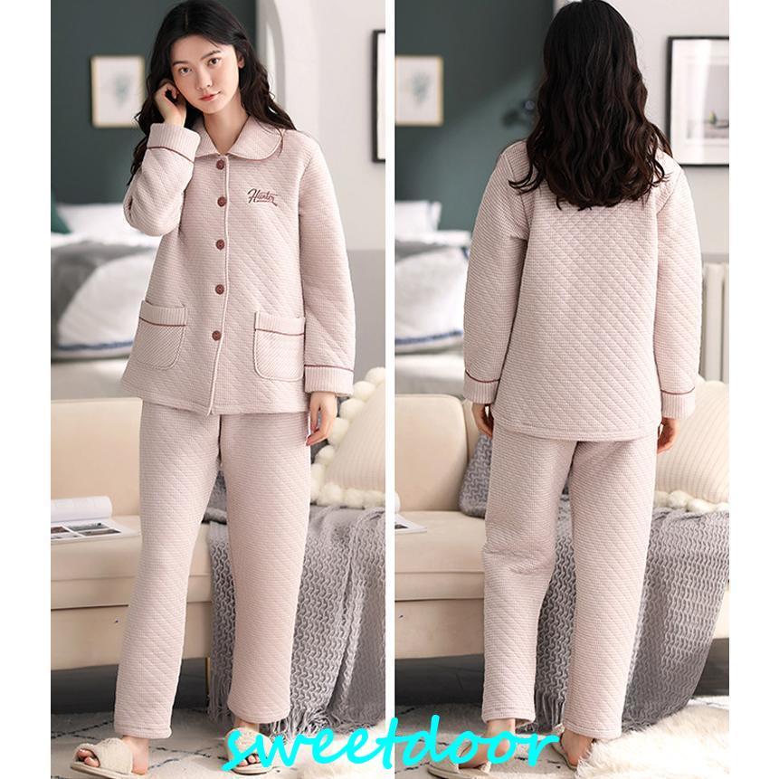 メガ割 パジャマ レディース 上下セット 長袖 キルトニット キルティング オーガニックコットン 前開き 入院 誕生日 ウェア 部屋着 寝巻き メガ割 パジャマ レディース 上下セット 長袖 キルトニット キルティング オーガニックコットン 前開き 入院 誕生日 ウェア 部屋着 寝巻き