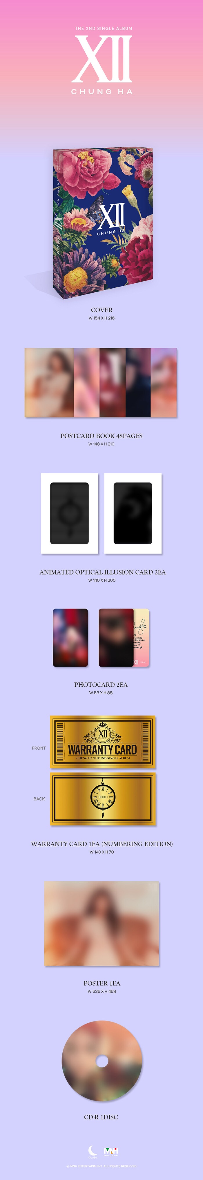 Chungha 2nd Single Album もう12時 gotta go limited Chungha 2nd Single Album もう12時 gotta go limited