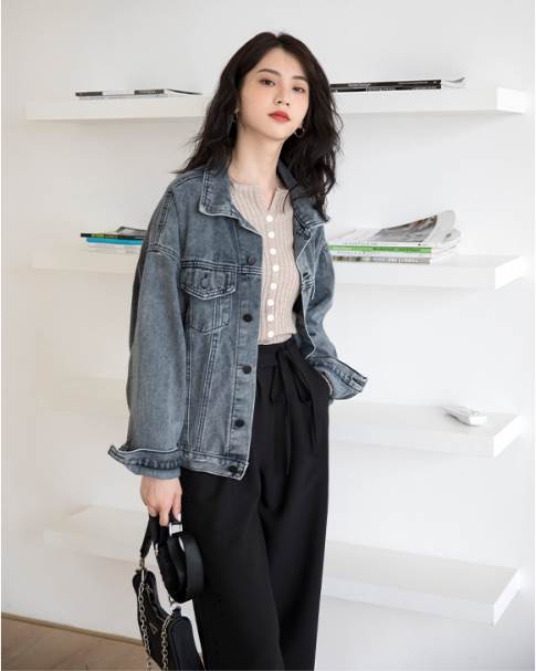 デニム トップス アウター Gジャン デニムジャケット 袖あり 長袖 襟付き ストレート ポケット 前開き デニム きれいめ シンプル カジュアル かっこいい 大人女子 こなれ感 ラフ マニッシュ ス デニム トップス アウター Gジャン デニムジャケット 袖あり 長袖 襟付き ストレート ポケット 前開き デニム きれいめ シンプル カジュアル かっこいい 大人女子 こなれ感 ラフ マニッシュ ス