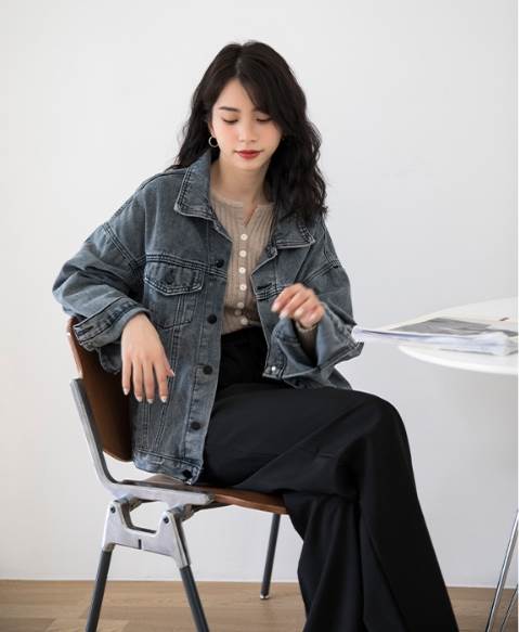 デニム トップス アウター Gジャン デニムジャケット 袖あり 長袖 襟付き ストレート ポケット 前開き デニム きれいめ シンプル カジュアル かっこいい 大人女子 こなれ感 ラフ マニッシュ ス デニム トップス アウター Gジャン デニムジャケット 袖あり 長袖 襟付き ストレート ポケット 前開き デニム きれいめ シンプル カジュアル かっこいい 大人女子 こなれ感 ラフ マニッシュ ス