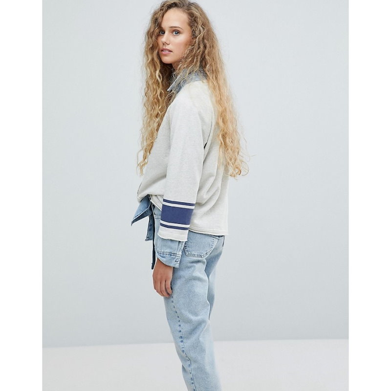 ペペジーンズ レディース トップス【Pepe Jeans Summer Pleasures Sports Sweatshirt】Admiral ペペジーンズ レディース トップス【Pepe Jeans Summer Pleasures Sports Sweatshirt】Admiral