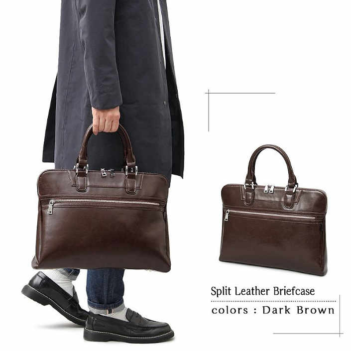 REGiSTA レジスタ レザーバッグ ブリーフケース スプリット レザー
