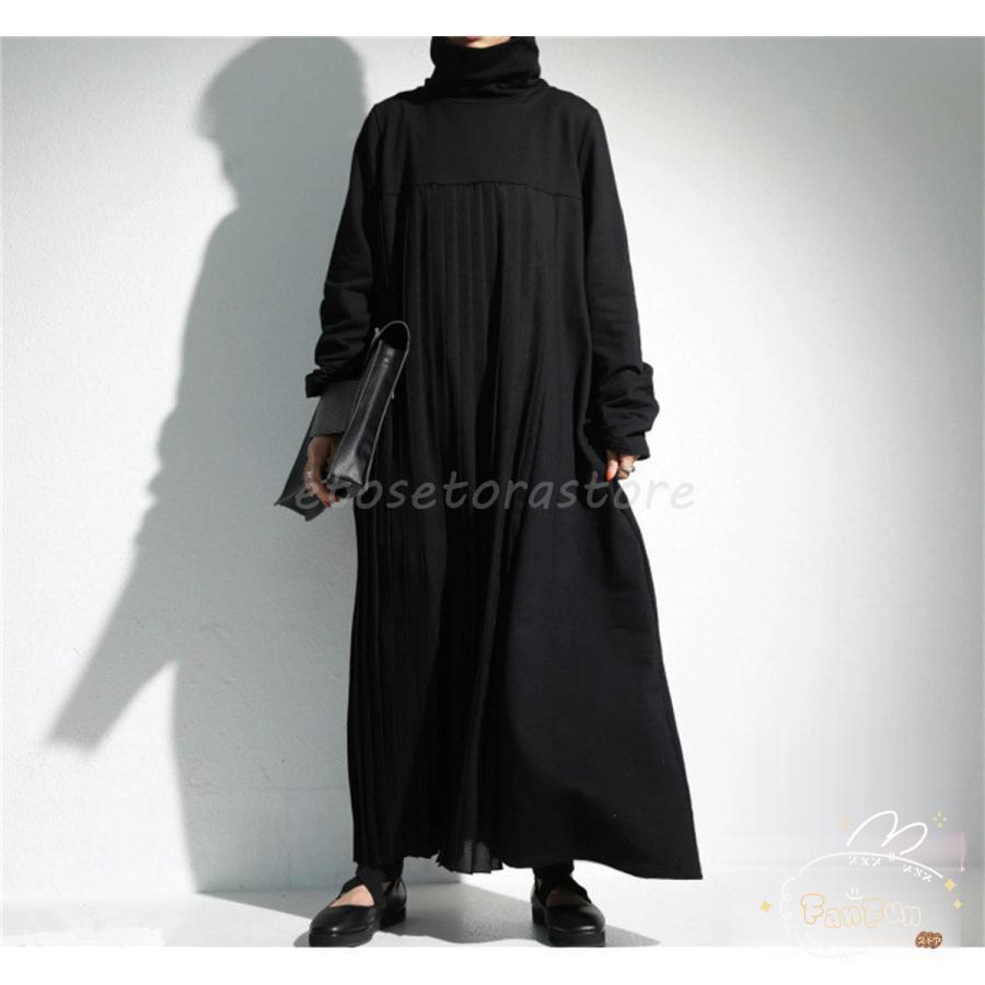 ニットワンピース レディース 40代 きれいめ ハイネックセーター 秋服 長袖ワンピース オシャレ 大人 カジュアル 体型カバー 30代 50代