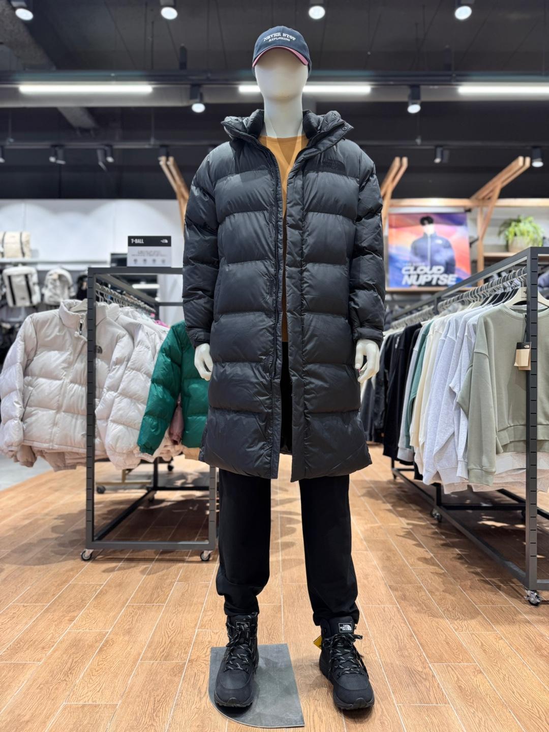 韓国正規品保証 関税負担な NI3NR51J RIVERTON ON BALL COAT Aデイリー 基本 着装 男子 女子 人気 韓国 ファッション 男女共用 アウ_1
