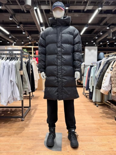 韓国正規品保証 関税負担な NI3NR51J RIVERTON ON BALL COAT Aデイリー 基本 着装 男子 女子 人気 韓国 ファッション 男女共用 アウ_4