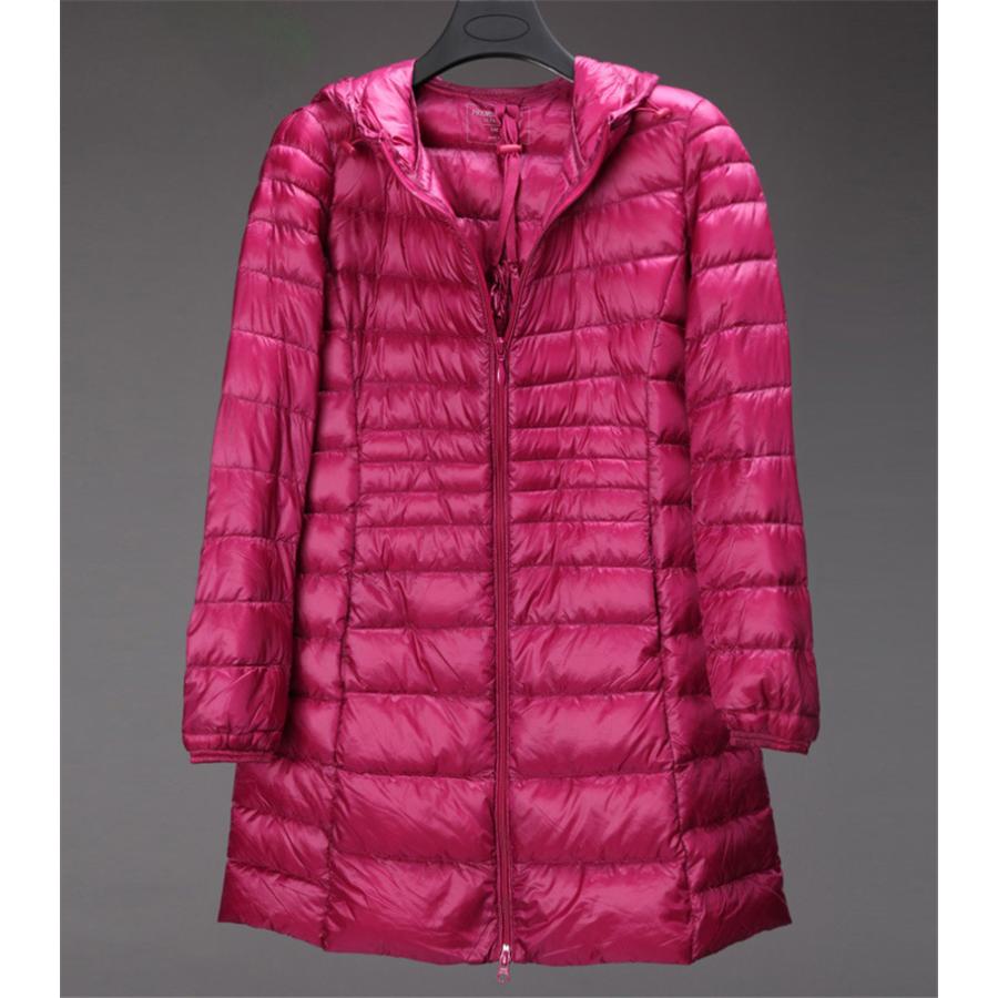 ダウンロングコート ダウンジャケット ダウンコート ロング丈 チェスターコート 防寒 レディース 冬 アウター フード付き 軽量 トップス 体型カバー