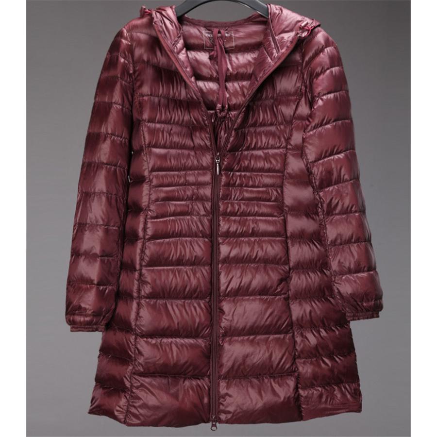 ダウンロングコート ダウンジャケット ダウンコート ロング丈 チェスターコート 防寒 レディース 冬 アウター フード付き 軽量 トップス 体型カバー