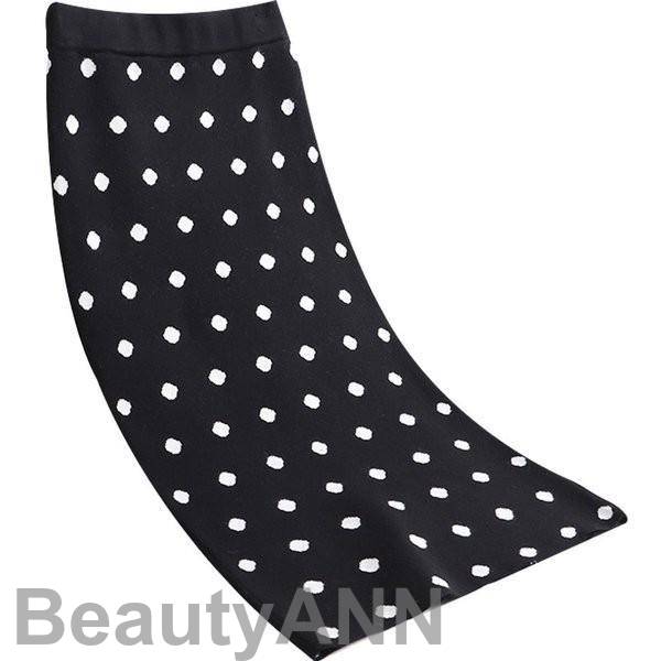 新生活 ペンシルスカート レディース 厚手 ロング丈 ドット柄 水玉柄 シンプル オシャレ カジュアル ボトムス 秋 冬 ハイウエスト プレゼント ギフト 新生活 ペンシルスカート レディース 厚手 ロング丈 ドット柄 水玉柄 シンプル オシャレ カジュアル ボトムス 秋 冬 ハイウエスト プレゼント ギフト