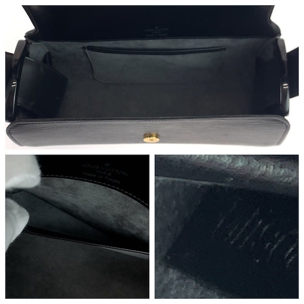 Qoo10] Louis Vuitton 美品 エピ ノクターンPM ブラック 黒