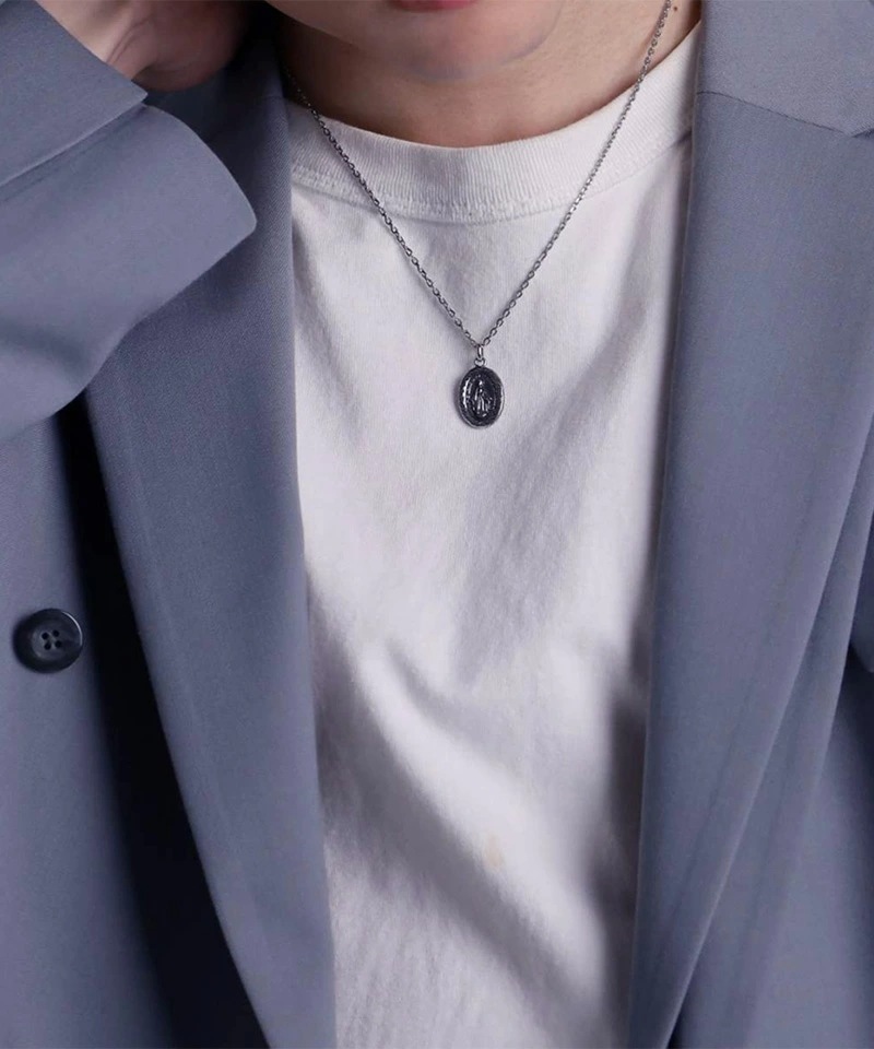 LH-1 HAWAIIAN ネックレス マリア サージカルステンレス316L 金属アレルギー対応 03NE064CSV ステンレスネックレス メンズ LH-1 HAWAIIAN ネックレス マリア サージカルステンレス316L 金属アレルギー対応 03NE064CSV ステンレスネックレス メンズ