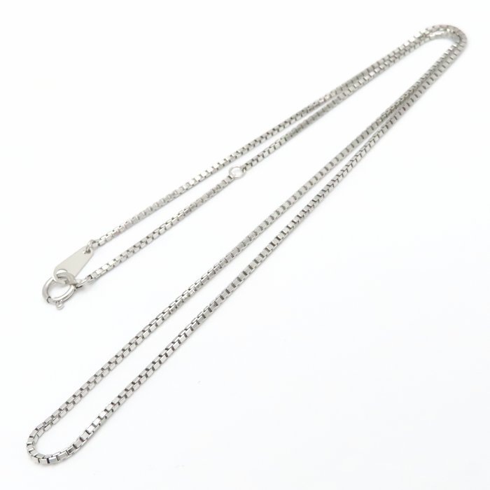 ベネチアンチェーン ネックレス 40cm 5グラム Pt850プラチナ レディース/76436【中古】_2