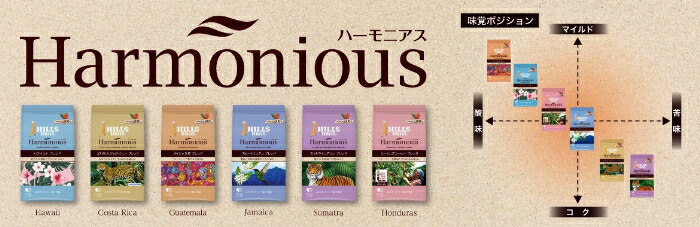 UCC ヒルス ハーモニアス ゲイシャ SHB ブレンド (粉) 120g 12袋 (6袋入×2 まとめ買い) コーヒー豆 粉 レギュラーコーヒー HILLS