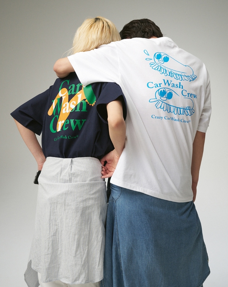 【Crazy Car Wash Crew】23SS★ CAR WASH CREW T-SHIRTS Car Wash Crew Svg, Car Wash Worker Png, Car Wash Fundraiser