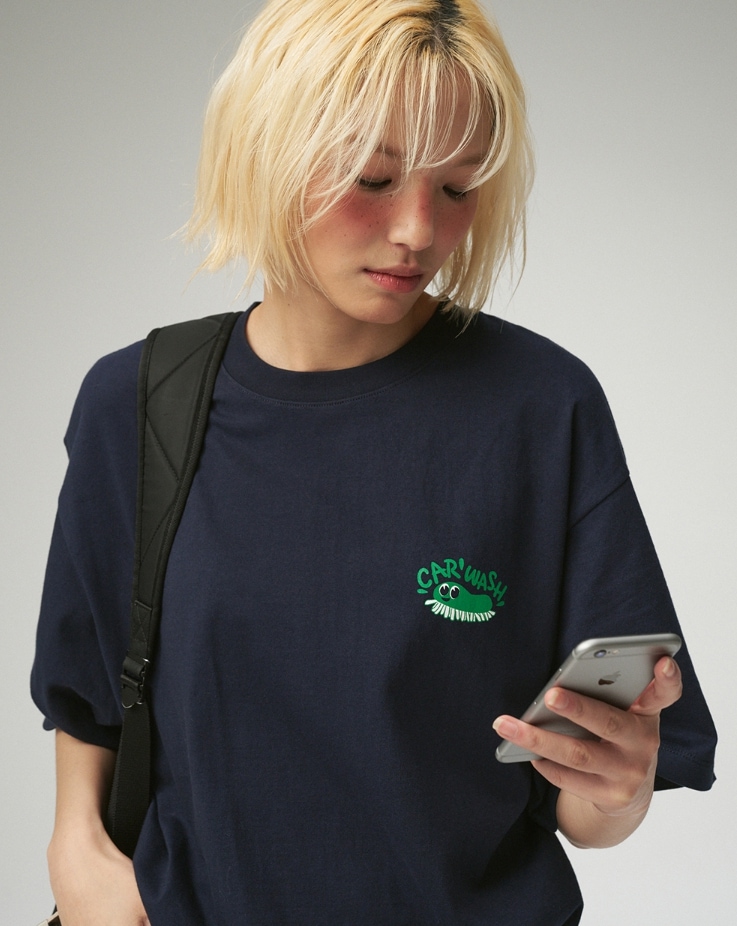 Crazy Car Wash Crew] [COLLABO] CLEAN WIPE T-SHIRTS Tシャツ
